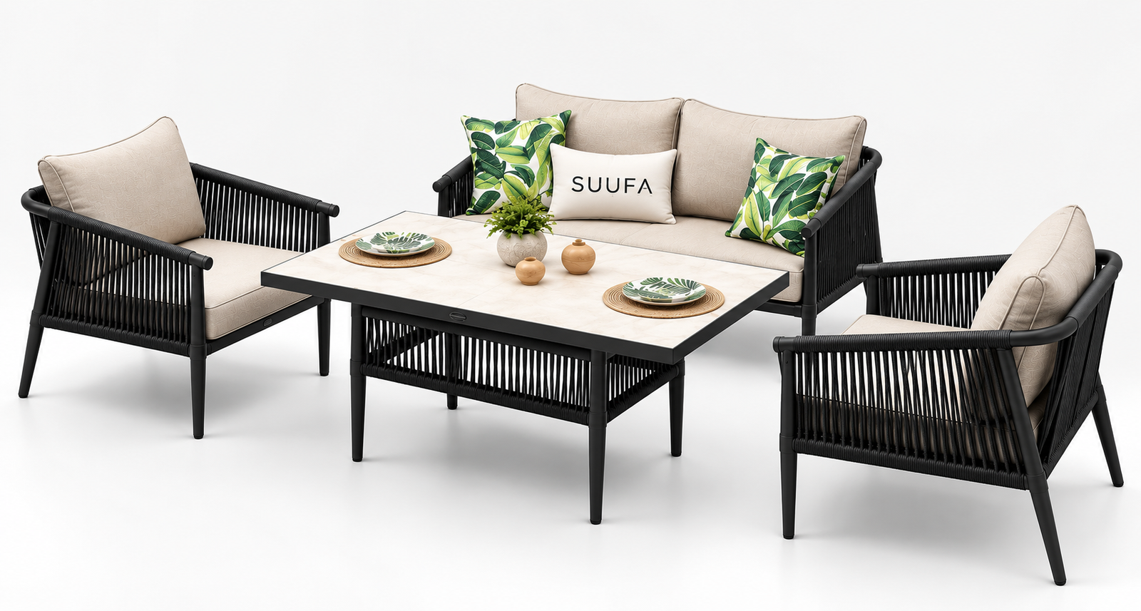 Portofino Outdoor Sofa Set - Image 4